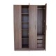 Mueble 4 Compartimientos Closet GOCA MUEBLES Nogal Terracota 60CM - Envío Gratuito